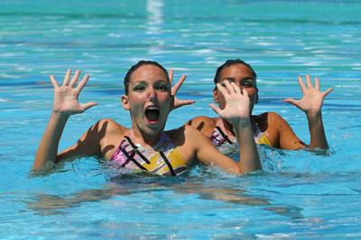  dueto de Maria Eduarda Miccuci e Priscila Japiassú virou um jogo que começou com domínio colombiano nas Figuras e ficou com a medalha de ouro em Lima, no Peru/ Foto: CBDA / Divulgação